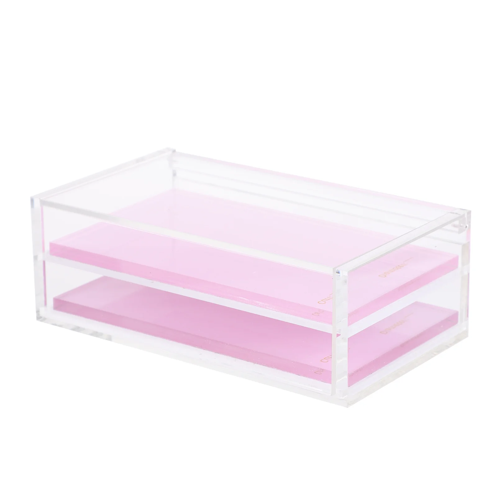 Boîte de rangement de cils, étui vide en acrylique pour faux-cils, organisateur Transparent, support d'emballage de Salon