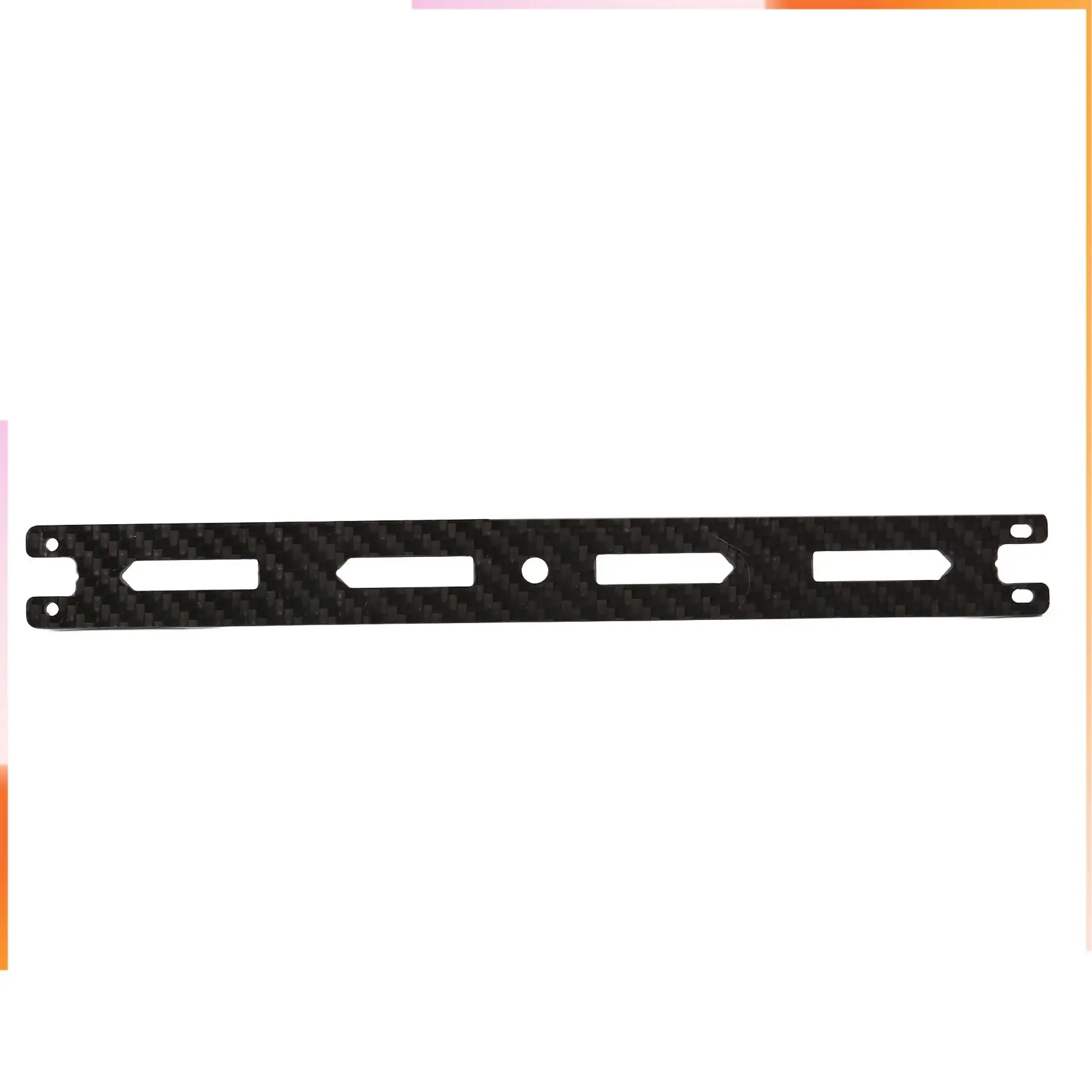 A92Z Carbon Fiber Second Floor Board Plate For Tamiya TT02 TT02B TT-02 TT-02B 1/10 RC Car Upgrade Parts Accessories