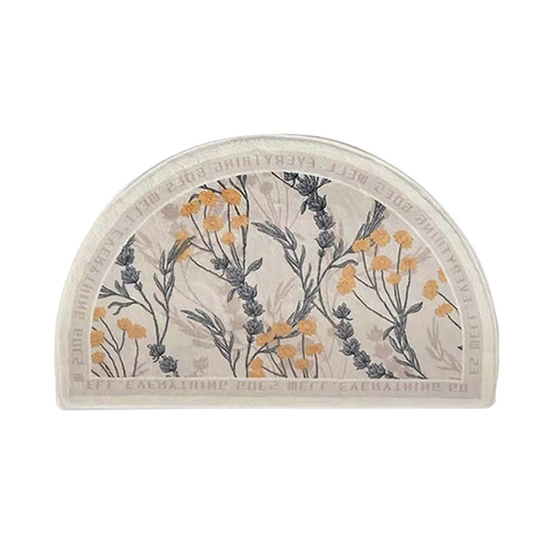 Decorative Fluffy Rug for Living Room Ins Bedroom Area Rug Bedsides Carpets Absorbent Bathroom Door Mat Entrance Doormat 러그 tapi