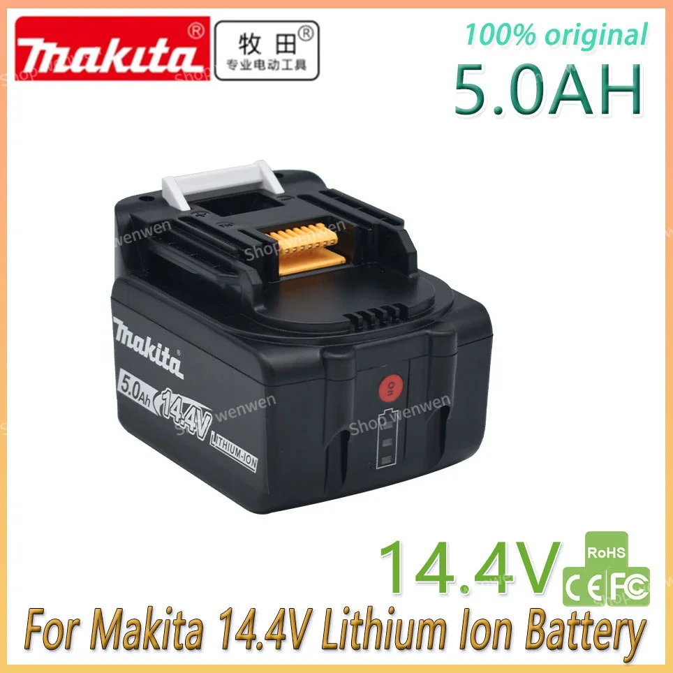 

Литий-ионный аккумулятор Makita 14,4 В 194066 Ач BL1460 для беспроводных электроинструментов Makita BL1430 BL1440 BL1450 BL1415 194065-1 194558-3-0