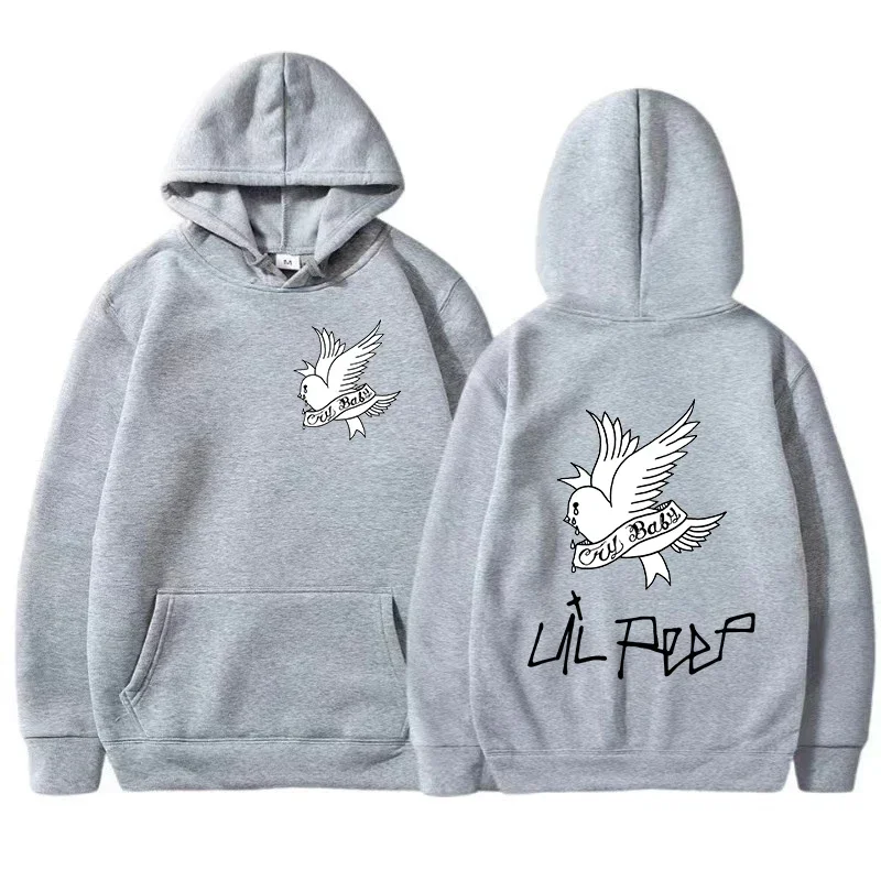 Neue Herbst-Hoodies für Männer mit Lil Peep-Print, Herren/Damen Lil Love Streetwear, Modische Lässige Hip-Hop-Sweatshirts für Männer – Detail 15