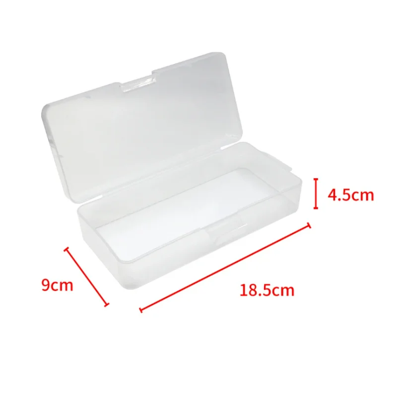 10 Grid Can Be Removed Transparent Plastic Small Box Storage Kit Jewelry Box Jewelry Box Electronic Components Parts Finishing B