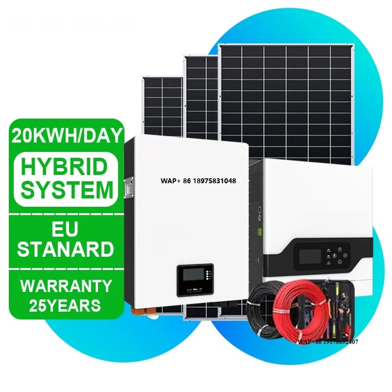 10kw Solar Power System off Grid Hybrid Complete Home Solar System Kit 5kw 12kw 15kw 20kw Solar Panel Energy Systems