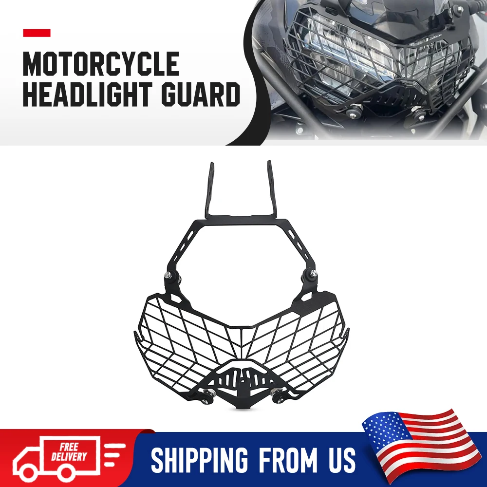 

For Kawasaki KLR 650 Klr650 2021 2022 2023 Motorcycle Headlight Grille Cover Protection Grill Accessories KLR650 Headlight Guard