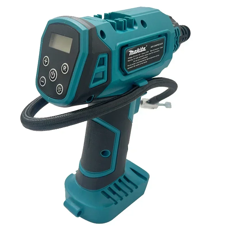ماكيتا مضخة هواء كهربائية لاسلكية قابلة للشحن التلقائي منفاخ لإطارات السيارة المحمولة أدوات كهربائية منزلية لبطارية 18 فولت