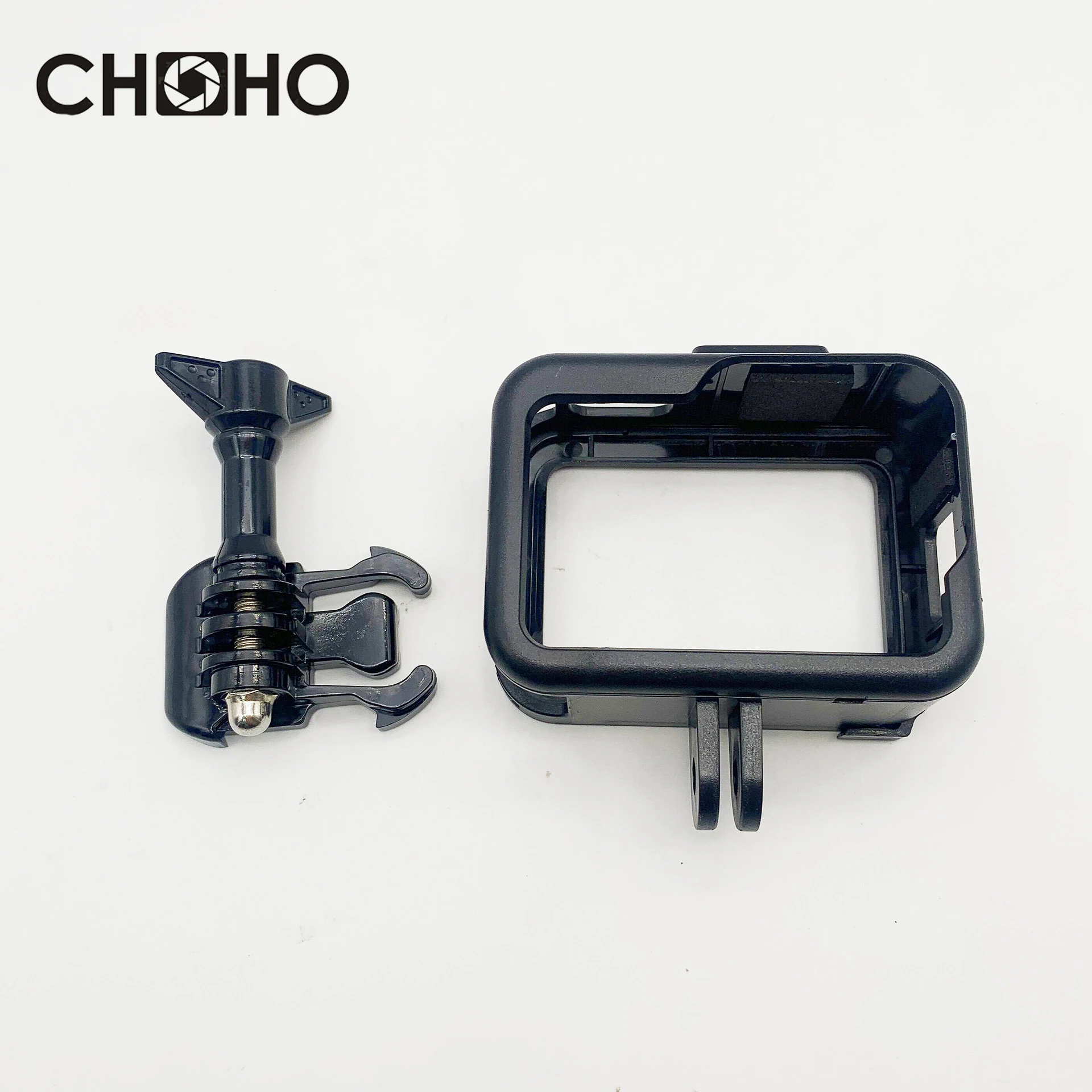 For Gopro 8 Frame Case Protective Shell Protector Housing + Lone Screw + Base Mount For Go Pro Hero 8 Black Gopro Accessories