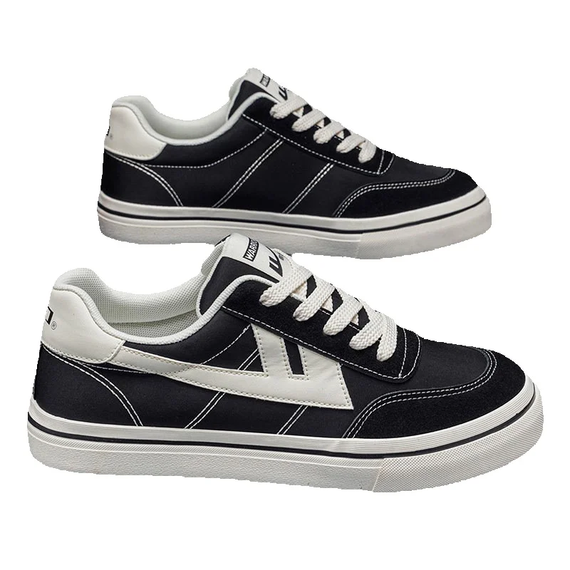 Pull-back Men's Canvas Shoes, New Popular Spring Model, Men's Versatile Casual Sports Sneakers_vogvips.com
