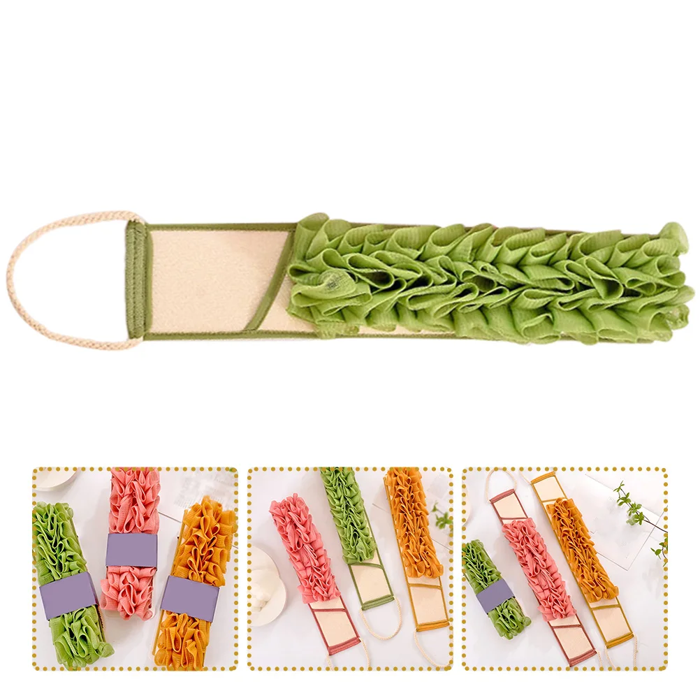 

Bath Towel Back Exfoliator Shower Bathing Scrubber Detergent Rubbing Exfoliating Washcloth