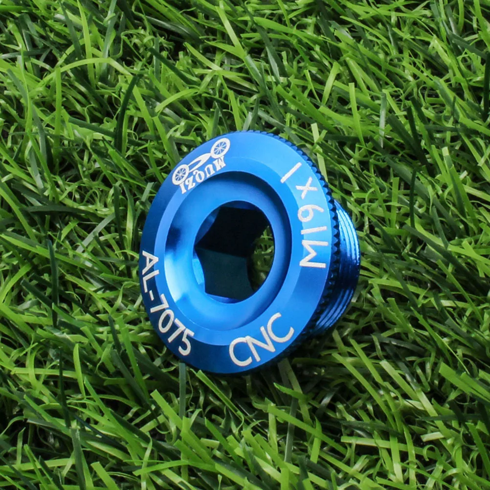 2Pcs Bike Crank Cover Strong Aluminum Alloy Crank Arm Bolt Universal Fit Mountain Road Bike Accessories Crankset Fixing Screw