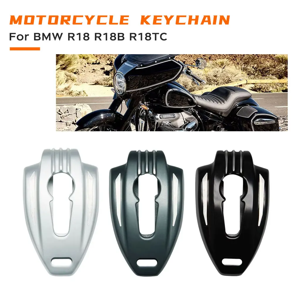 

For BMW R18 R18B R18TC Motorcycle Key Case Accessories Keychain Protector Shell CNC Aluminum Housing Keyless Cover