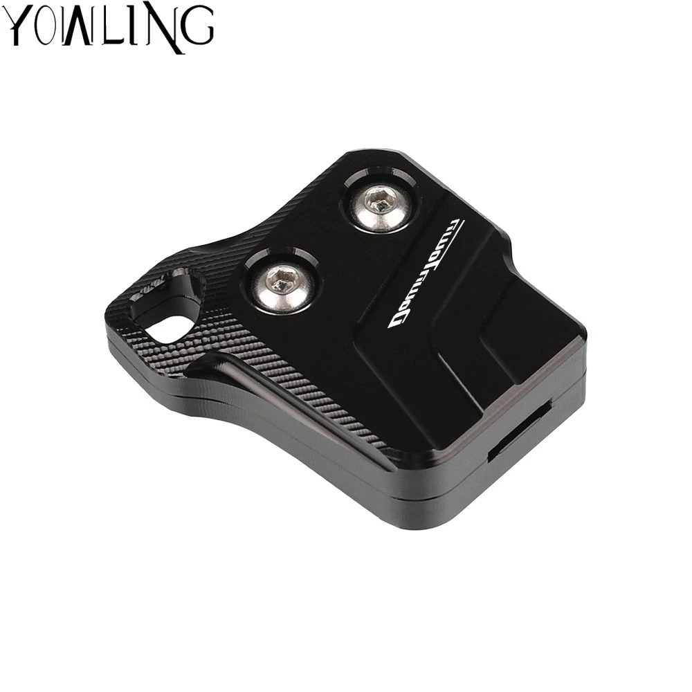 Motorcycle CNC Aluminum Key Cover Head Bag Cap decoration key head For KYMCO downtown 125 200 300 350 Key Cover Protection view 3