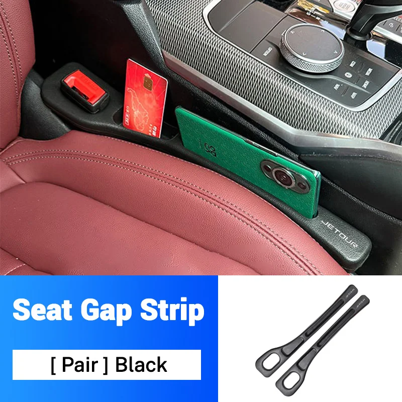 Car Seat Gap Filler Strip Leak-proof Plug Grooves Seat Gap Storage Strip For Jetour X70 X90 X70S PLUS Dashing X-1 X95 L6 i-DM