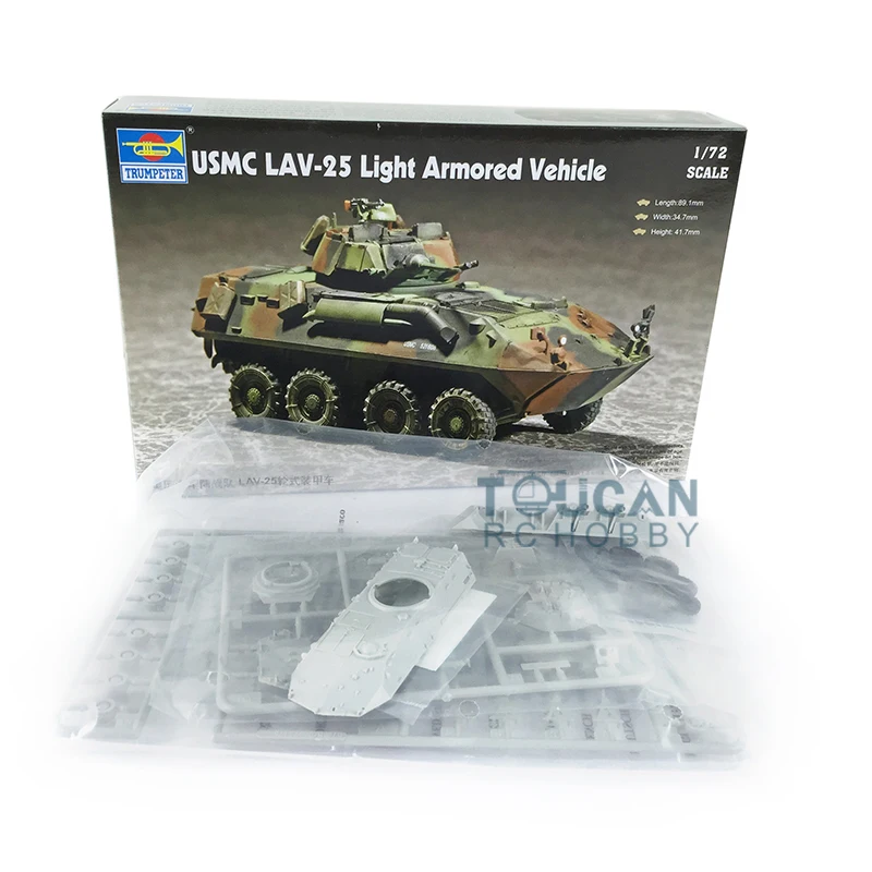 Gifts Trumpeter 07268 1/72 Scale Panzer USMC LAV-25 Light Armored Vehicle Static Model TH05784-SMT2