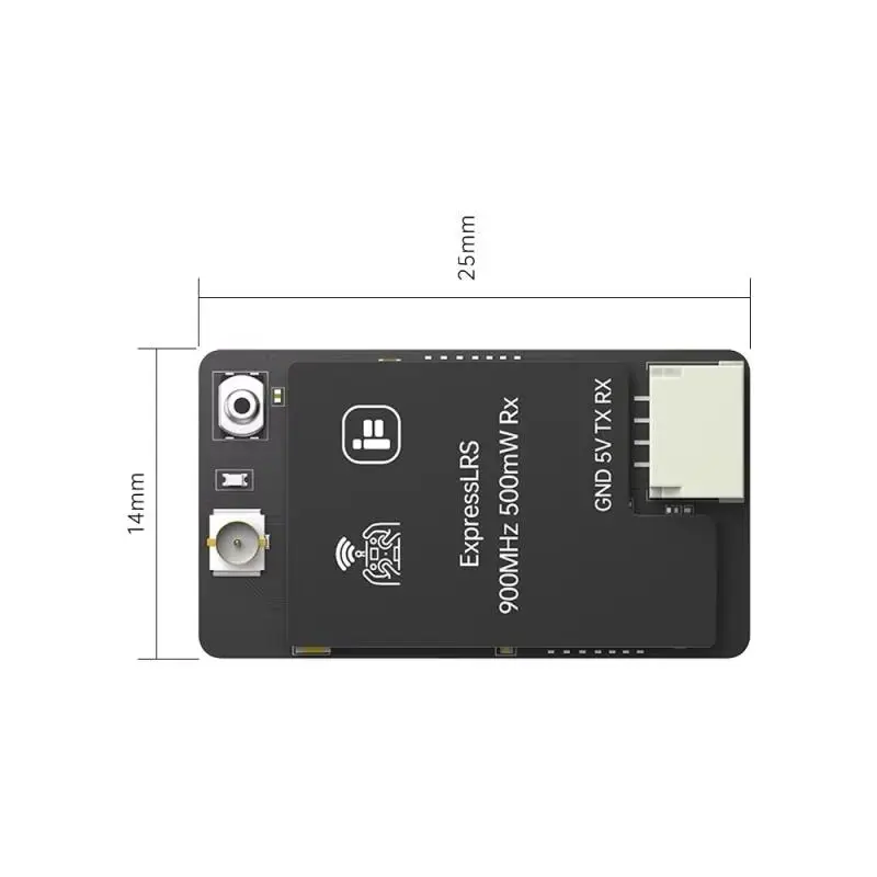 

Приемник iFlight ExpressLRS ELRS 500 мВт ELRS 900 МГц 500 мВт RX/ELRS 2,4 ГГц 500 мВт RX для деталей FPV