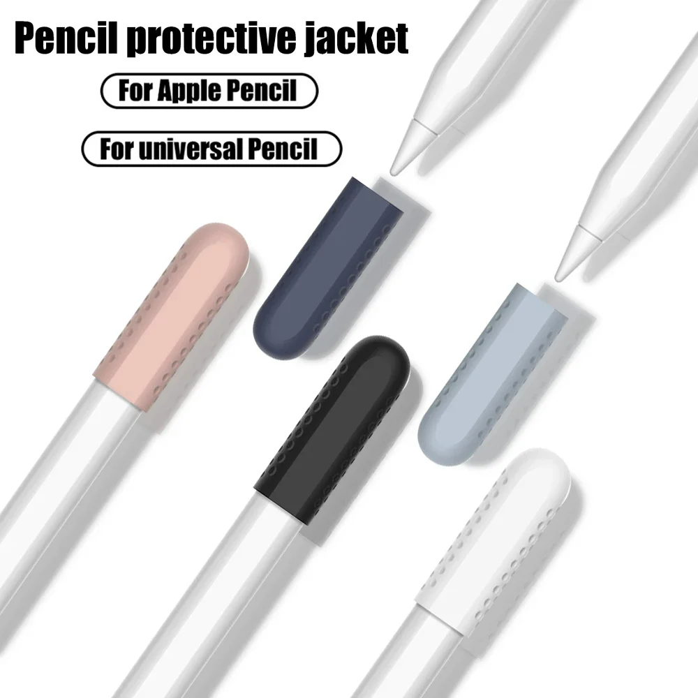 For Apple Pencil Silicone Replacement Tip Case 2-in-1 Stylus Case For Samsung Pen Apple Pencil Tip Case