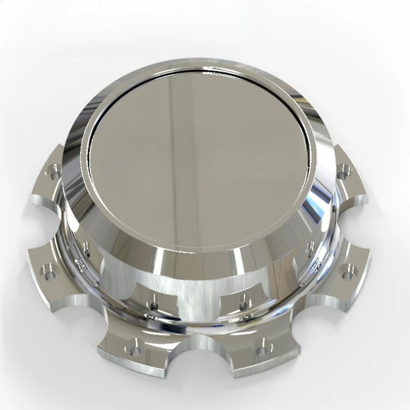 Custom logo single wheel floating center cap is accepted