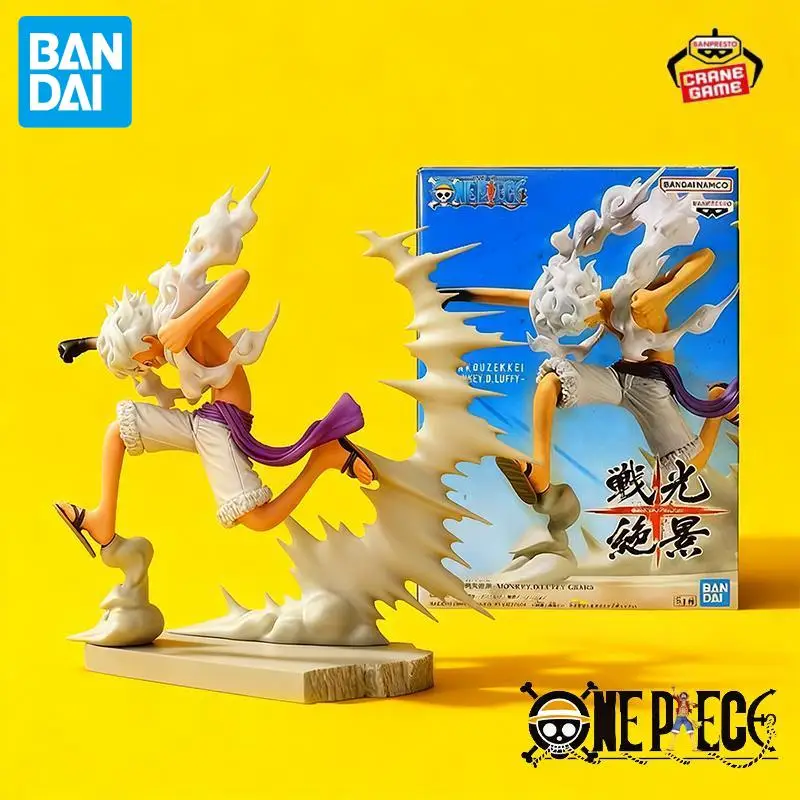 

Bandai Original Banpresto One Piece Nika Gear5 Luffy Фигурки В наличии Аниме Статуи Модель Куклы Детские Игрушки Фестивальные Подарки