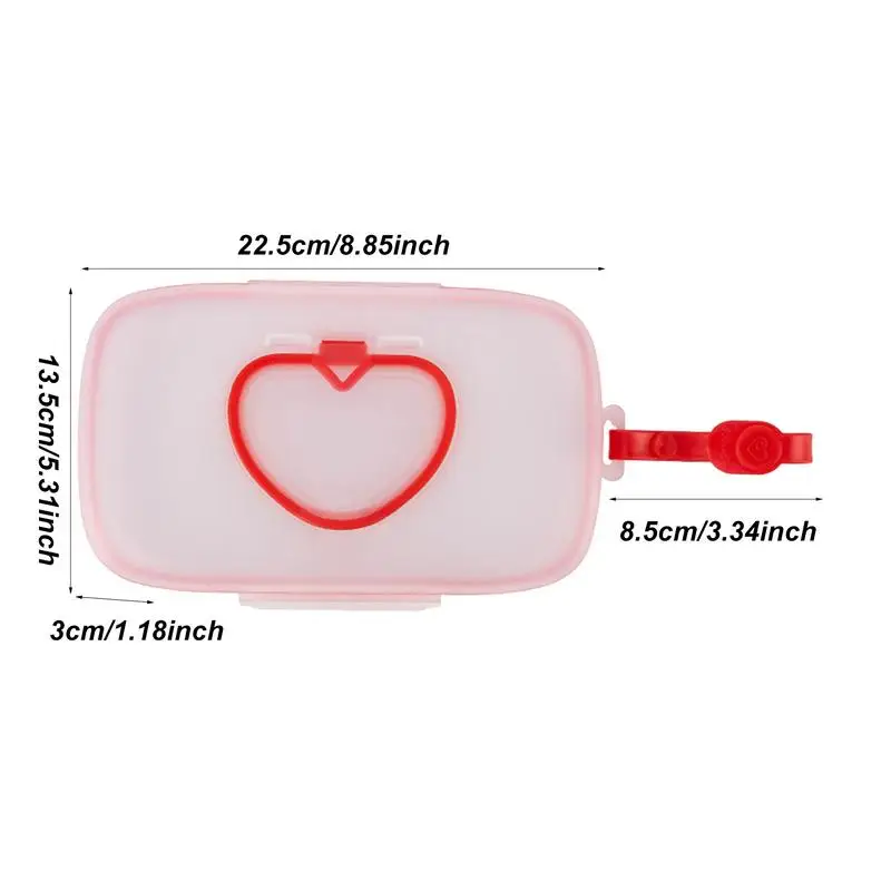 Baby Wipes Travel Case Compact Wet Tissue Dispenser Baby Wipe Holder Multipurpose Wipe Box Dispenser Wet Wipe Container For
