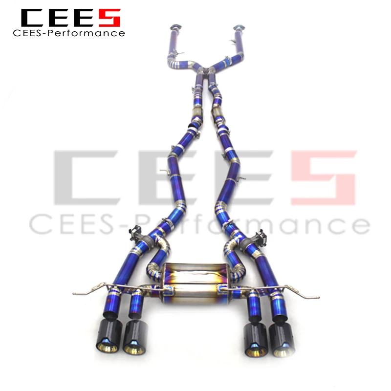 

CEES Titanium Catback Exhaust System For BMW M3/M4 G80/G82/G8X 3.0T 2019-2023 Valvetronic Exhaust Pipe Muffler