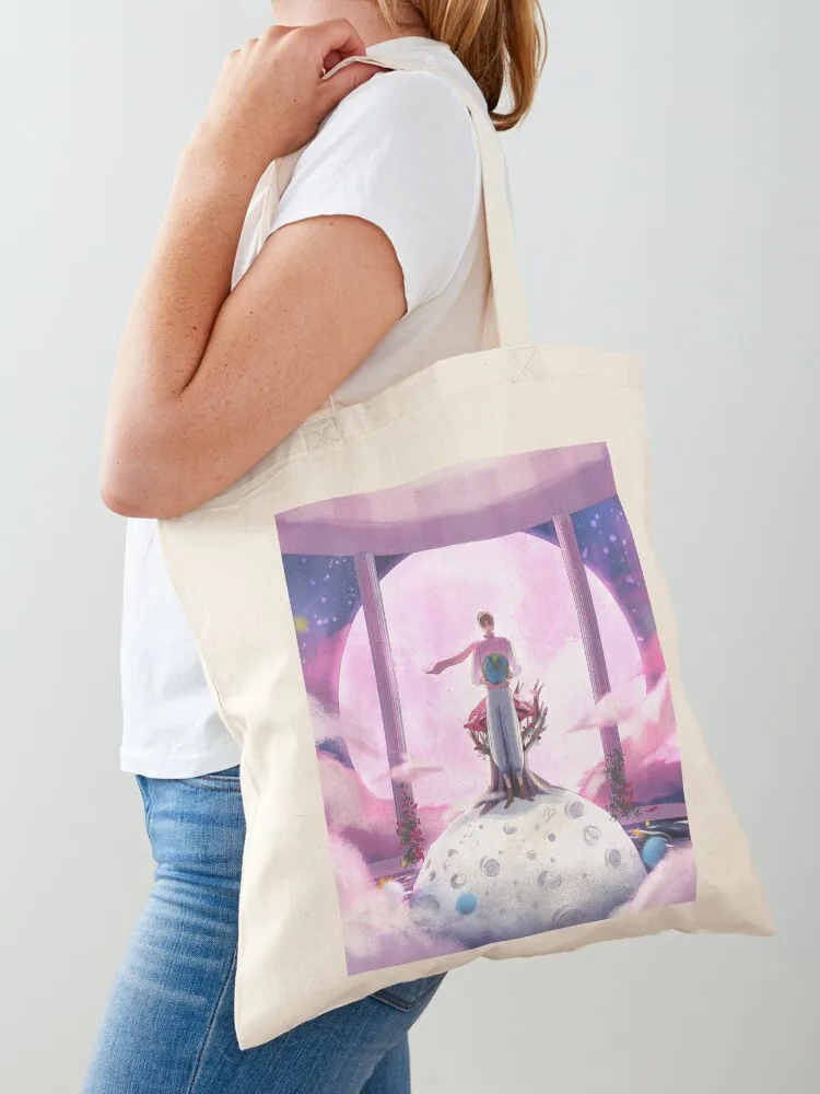 

Little Moon Jin Prince Tote Bag Canvas bags woman 2025 shopping cart bags hand bag ladies