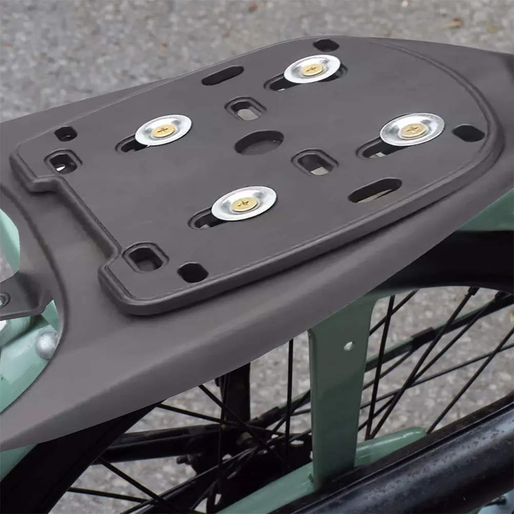 

Thickened Base Plate for Electric Scooter Tail Box Durable Metal Anti Shake Strips Universal Motorcycle Rear Rack Luggage