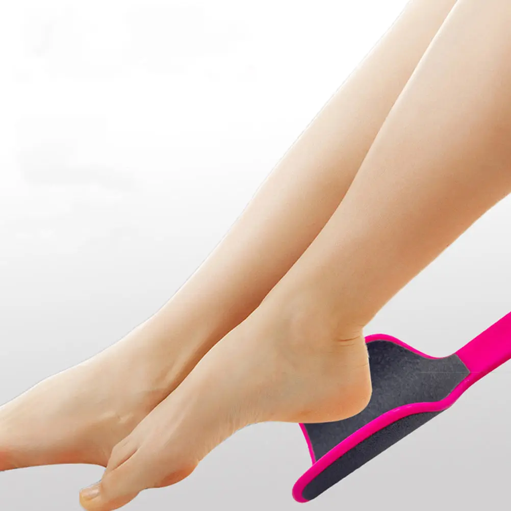 

4Pcs Durable Abs Plastic Foot Exfoliating File Smooth Feet Trimmer Nail File