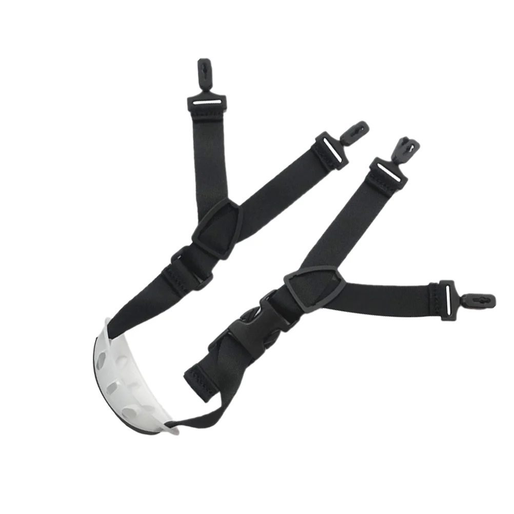 Elastische Kinband Veiligheidshelm Hoeden Elasticiteit Rijden Verstelbare Kinband