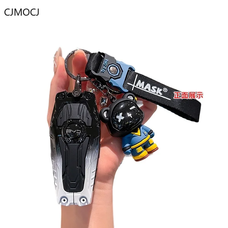 

Чехол для ключей премиум-класса из цинкового сплава для BYD Song L DMI/Song Pro/Song MAX/Song Plus EV/Seal 06 — защитный чехол для ключей