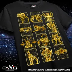 Saint Seiya T-shirt knights Of the Zodiac Anime Shirt