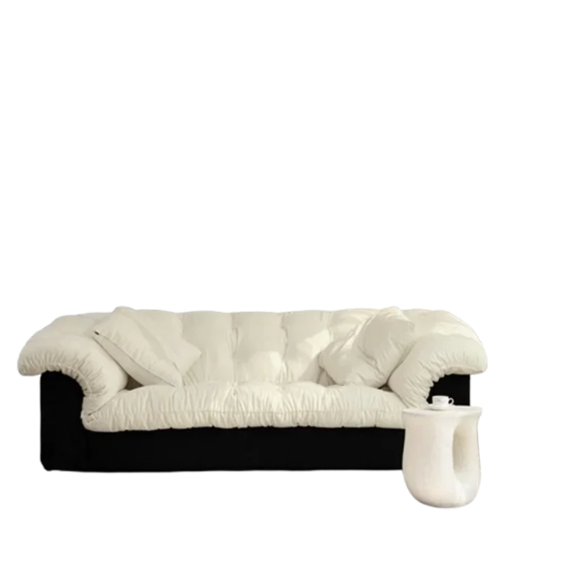 

Italian Sleep Nordic Sofa Luxury European Wood Water Proof Sofa Fluffy Couch Sillon Relax Reclinable Para Salon Home Furniture