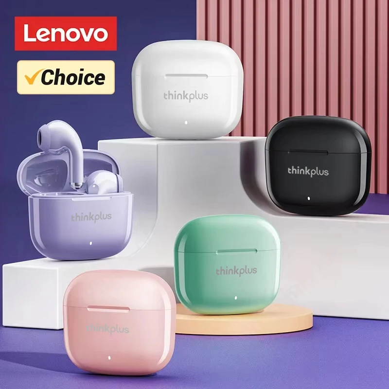 Auriculares originales Lenovo LP40 Pro TWS, inalámbricos por Bluetooth 5,1, auriculares deportivos con reducción de ruido, auriculares con Control táctil para música, nuevos