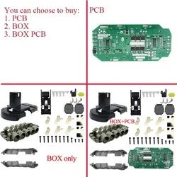 P108B 5*18650 Battery Plastic Case Charging Protection Circuit Board PCB For RYOBI 18V 9Ah P103 BPL-1815/1820G/18151/1820 ONE+