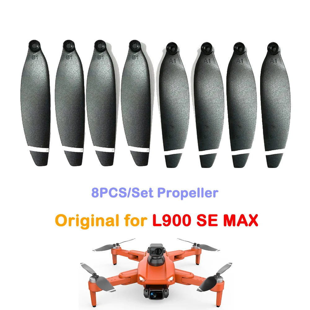 

L900 Pro SE MAX Drone Original Propeller Blade Spare Part L900pro SE MAX Dron Main Blade Maple Leaf Part Accessory 8PCS/Set