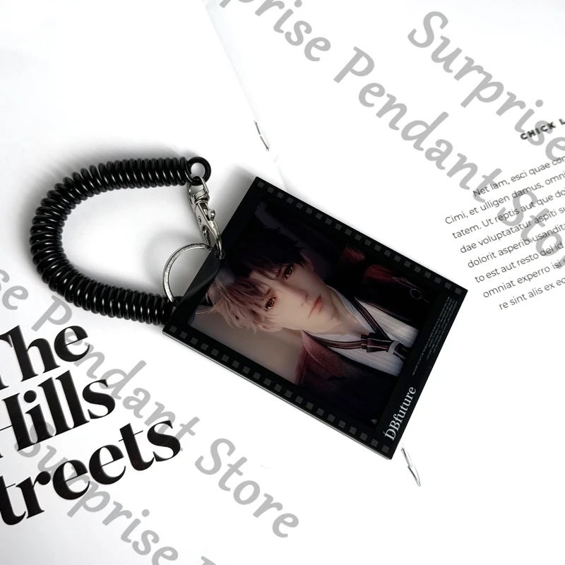 Anime amor e espaço profundo rafayel cosplay dos desenhos animados chaveiro mascote filmes reversão pingente ornamento acessório chaveiro ambido presente