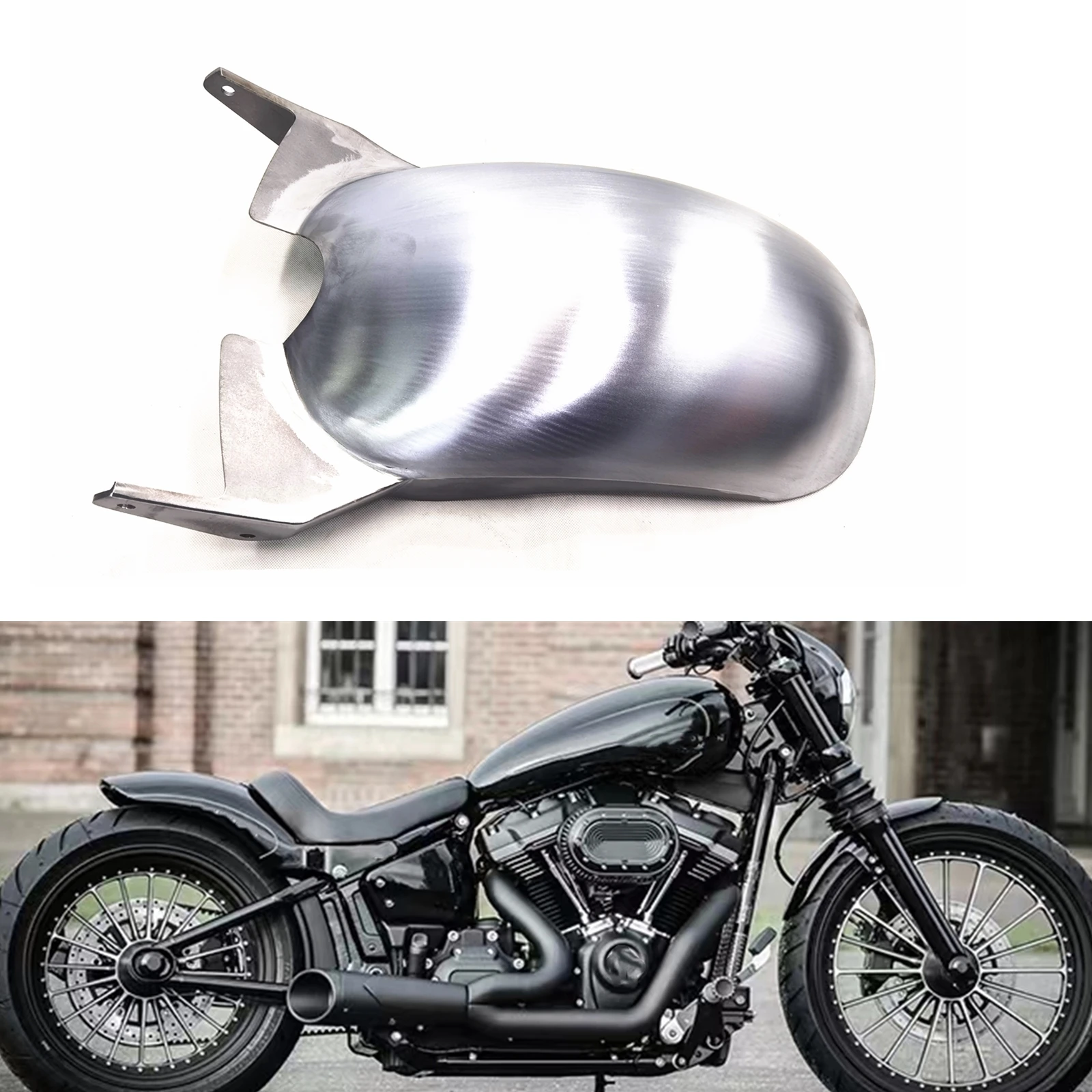 Motorrad Kotflügel Hinten Spritzschutz Rad Reifen Kotflügel Schutz Platte Für Harley Fat Boy Breakout FXDR 2018