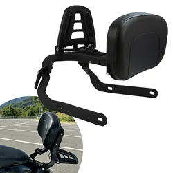 Multi Purpose Adjustable Motorcycle Rear Backrest Sissy Bar Fit For Harley Street 750 Street 500 XG750 XG500 2014-2020