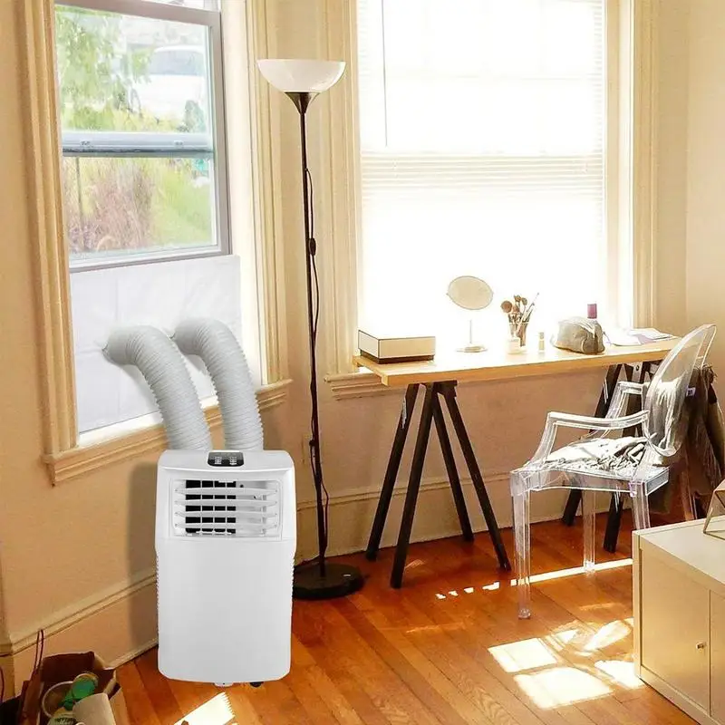 AC Window Seal Kit Portable AC Window Vent Kit Replacement Accessories with No Drilling Installation for Exterior Home Winter