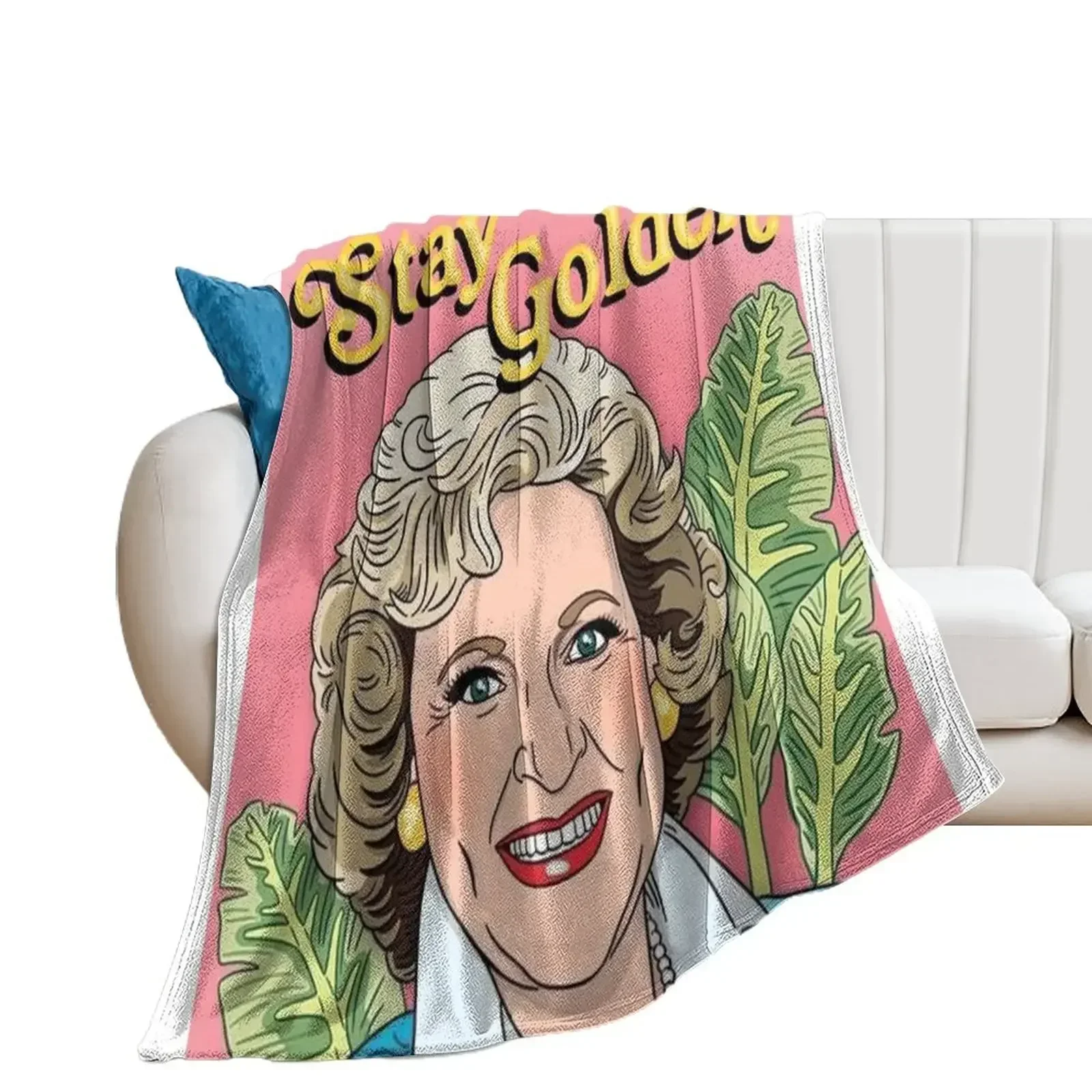 

Stay Golden Girls Throw Blanket Sofa Quilt Winter beds decorative Blankets