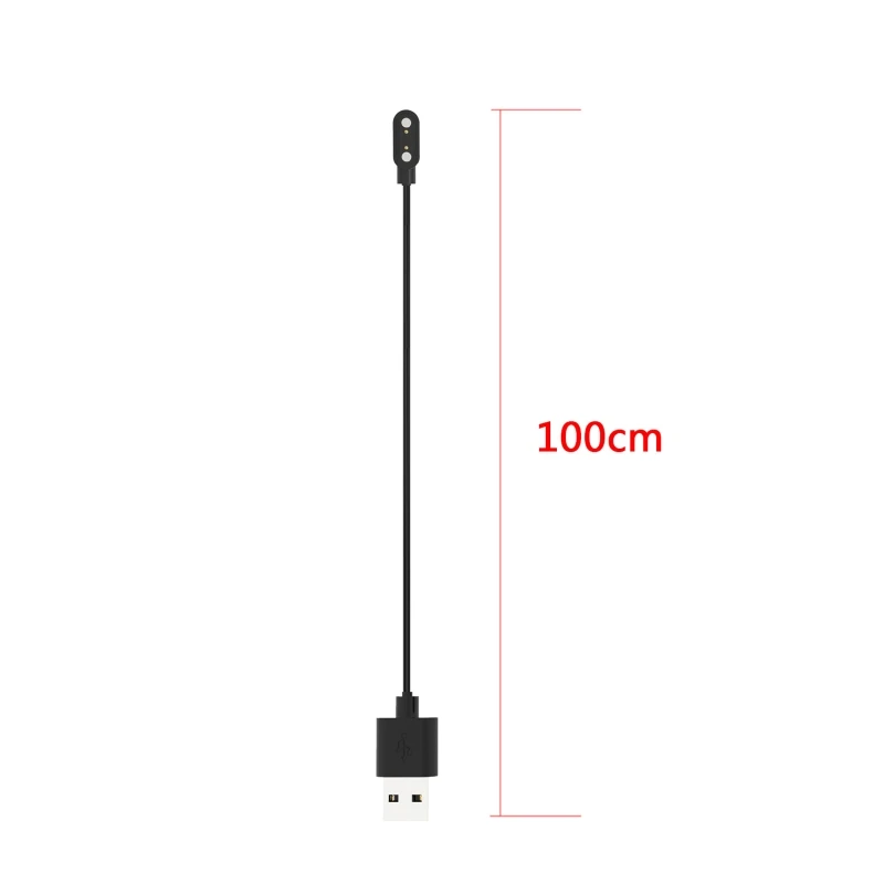 스마트 시계 브래킷용 ADWE USB 충전 와이어 마그네틱 100cm 케이블 충전기 코드