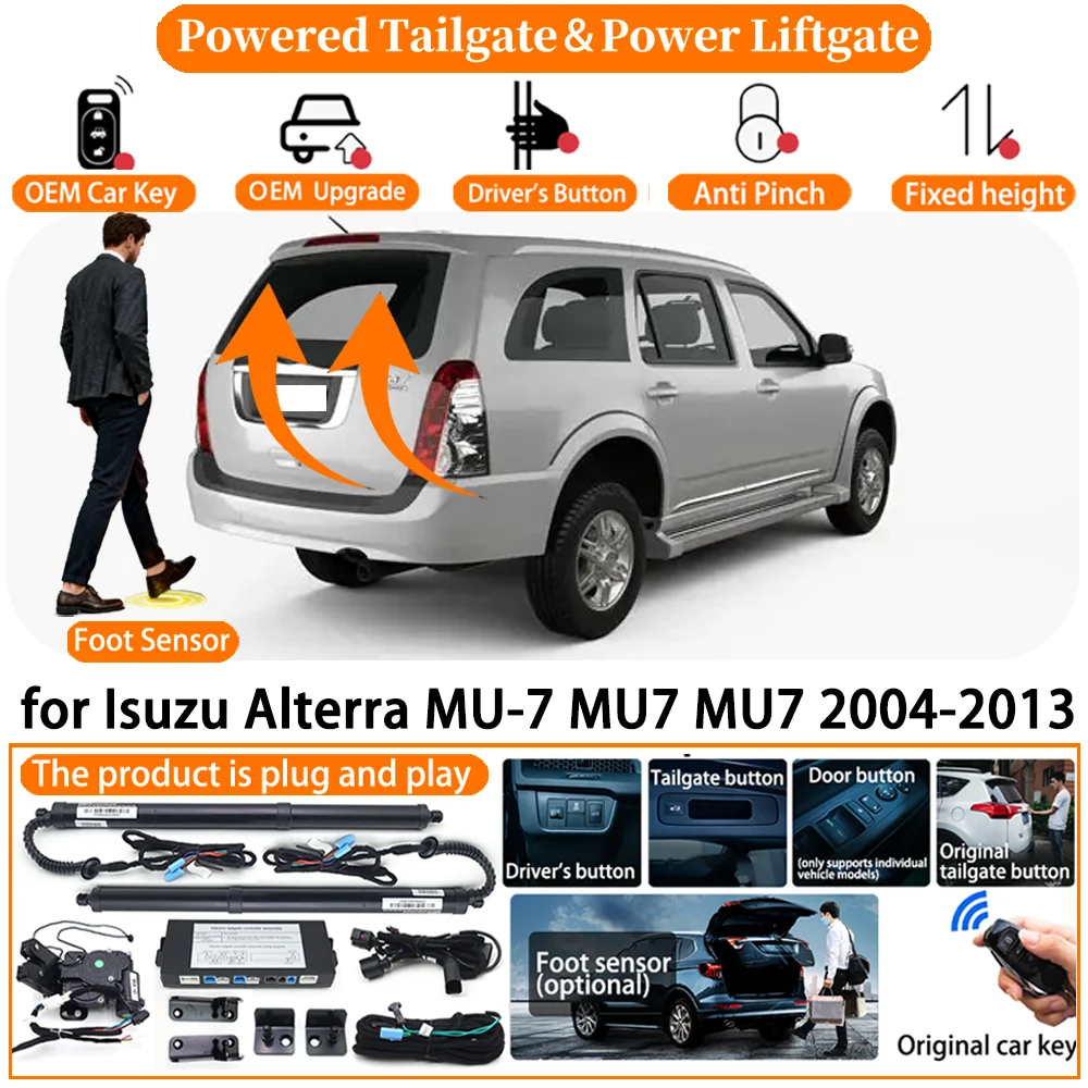 

Car Powered Tailgate system for Isuzu Alterra MU-7 MU7 MU7 2004-2013 Automatic Electric Power Tailgate Tail Gate Lift Strut kit