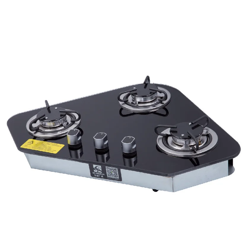 high quality gas hob 3 big gas stove outdoor gas stove rv cooktops Refitting accessories of bicycle RV, towing and sojourning