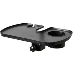 Microphone Stand Tray Multifunctional Microphone Rack With Cup Holder Utility Shelf For Music Stand Sound Card Tray