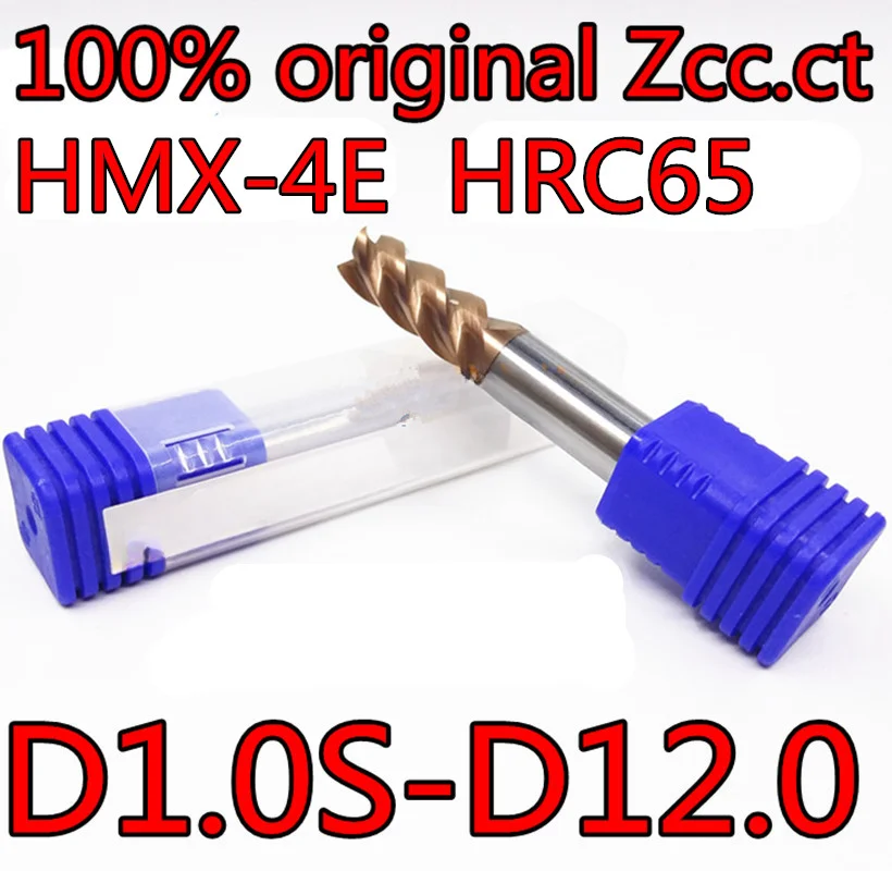 

D1.0S D1.5S D2.0S D2.5S D3.0S D4.0S D5.0 D6.0 D8.0 D10.0 D12.0 100% original ZCC.CT HRC65 HMX-4E Carbide End Mill