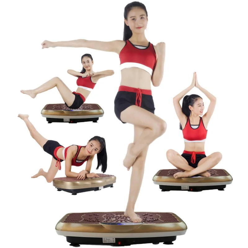 كامل الجسم المنزل معدات اللياقة البدنية داخلي الاهتزاز العمودي تهتز ممارسة لوحة رائجة البيع #3