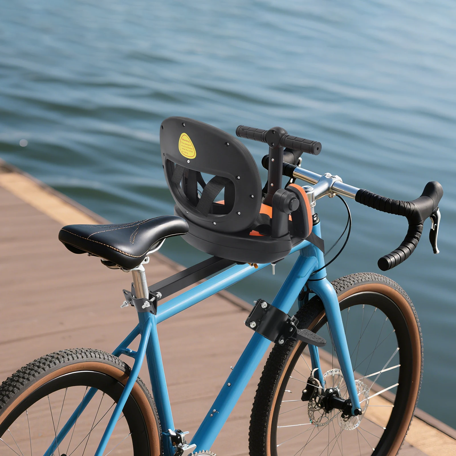 دراجة الطفل المقعد الأمامي حزام الأمان الدرابزين دراجة أطفال مقعد السلامة السرج دراجة هوائية جبلية السرج الملحقات 4 خيارات الألوان