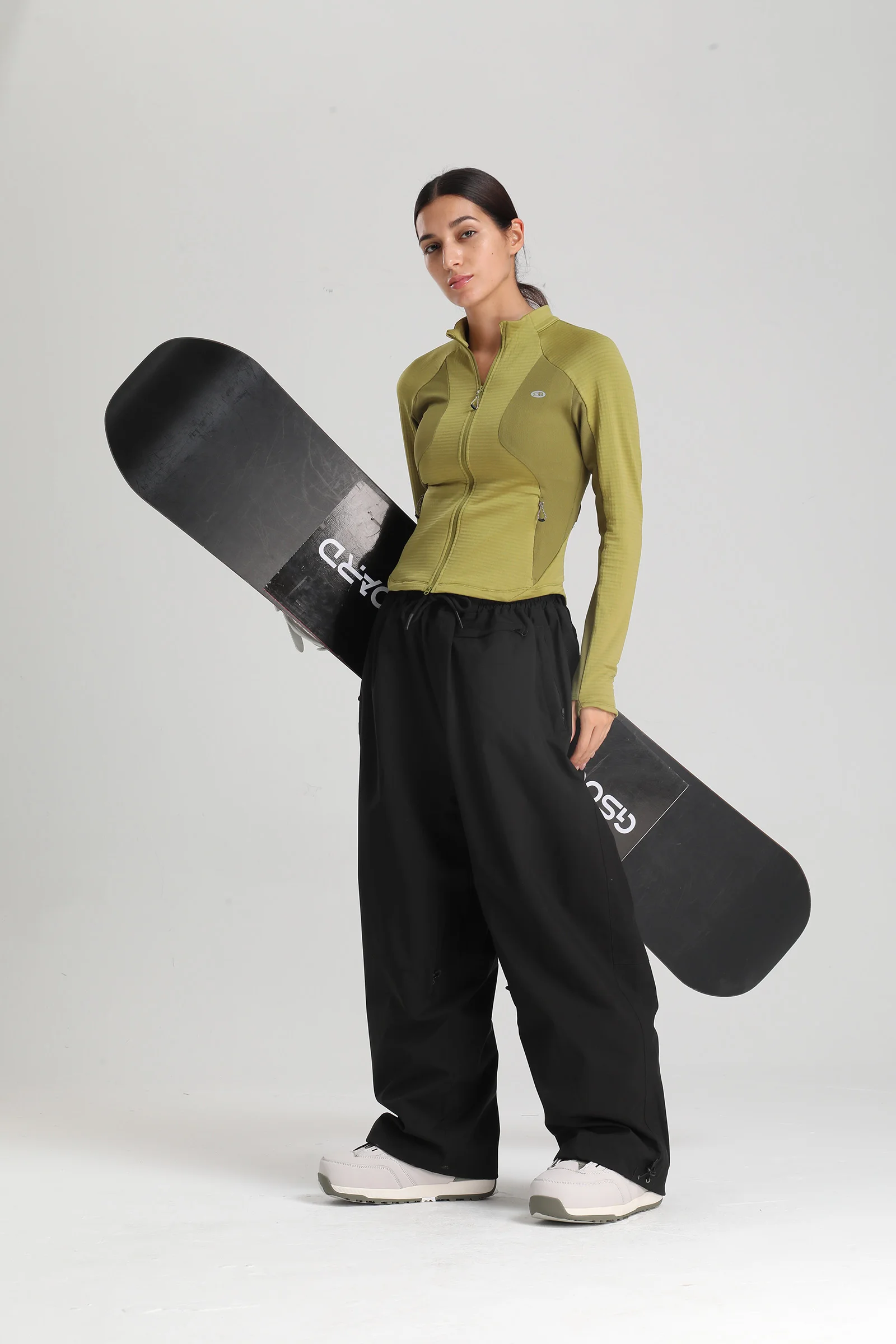 Gsou Snow 2025, Unisex-Cargohose mit lockerer Passform – wasserdichte, winddichte Snowboardhose für Damen und Herren, Winter-Schneeausrüstung – Detail 31