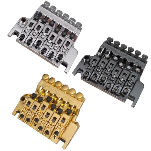 Imagen 2 del producto Tremolo Floyd Rose estilo puente sistema de bloqueo doble para guitarras eléctricas instrumentos de cuerda accesorios de guitarra