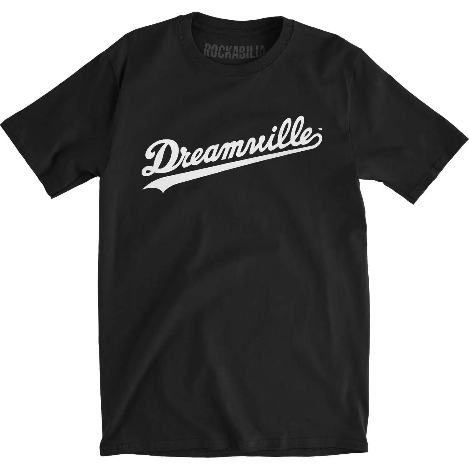 Men'S Dreamville Records Script Slim Fit T Shirt Small Black