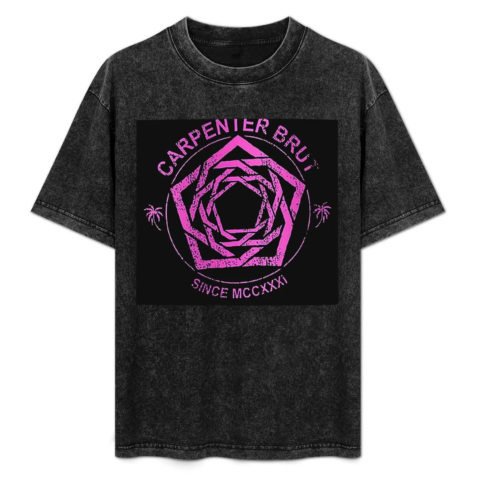 carpenter brut logo T-Shirt Tough Fabric Work Tee