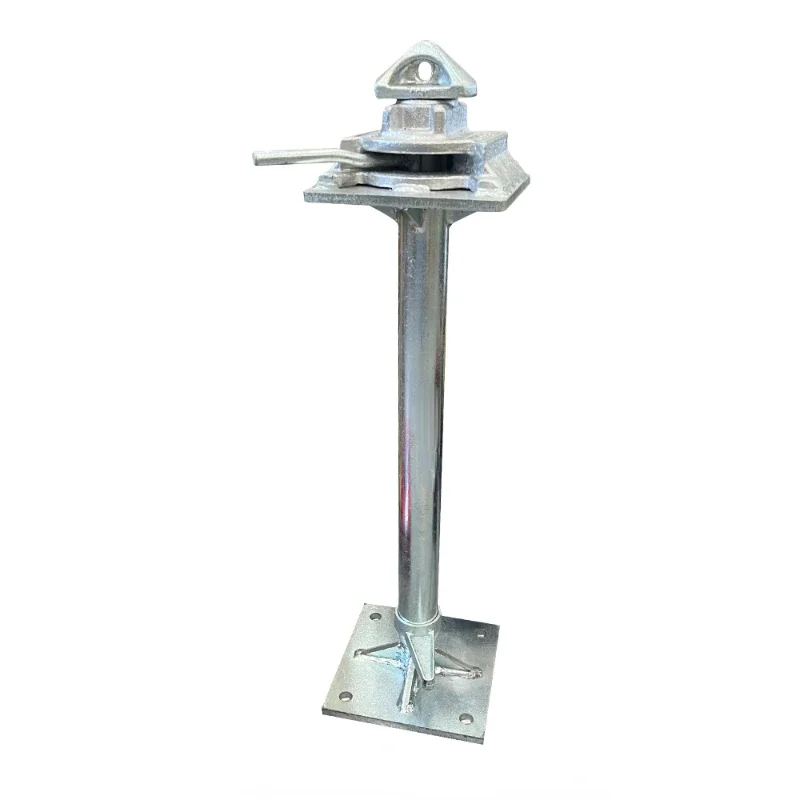 ISO corner jack scaffolding accessories container fixed support frame adjustable high load jack bracket